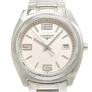 Longines Conquest watch L3.632.4, stainless steel, silver, quartz, analog, wh...